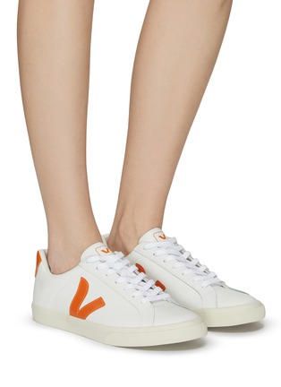 Figure View - Click To Enlarge - VEJA - ‘Esplar’ Leather Lace-Up Sneakers