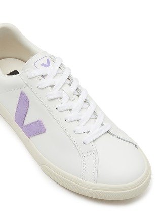 Detail View - Click To Enlarge - VEJA - ‘Esplar’ Leather Lace-Up Sneakers