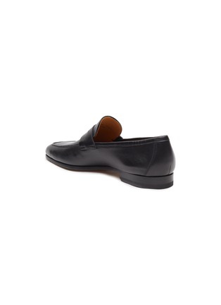  - MAGNANNI - Apron Toe Leather Penny Loafers