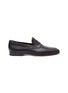 Main View - Click To Enlarge - MAGNANNI - Apron Toe Leather Penny Loafers