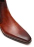 MAGNANNI - Double Buckle Plain Toe Leather Boots