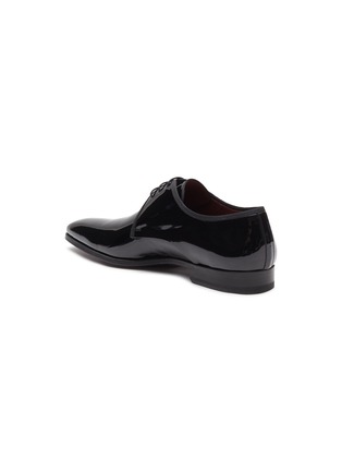  - MAGNANNI - Plain Toe Patent Leather Derby Shoes