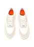 Detail View - Click To Enlarge - BOTH - ‘Tyres Platform Low’ Leather Lace-Up Sneakers