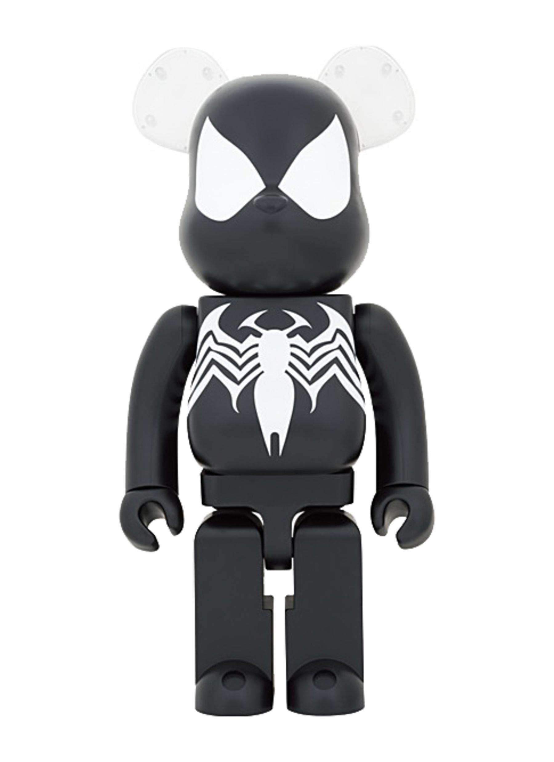 X MARVEL SPIDER-MAN 'BLACK COSTUME' 1000% BE@RBRICK