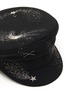 Detail View - Click To Enlarge - RUSLAN BAGINSKIY - Logo Star Embroidery Wool Baker Boy Cap
