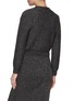 Back View - Click To Enlarge - CRUSH COLLECTION - MOHAIR SEQUIN CROPPED CARDIGAN
