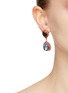 Figure View - Click To Enlarge - VENESSA ARIZAGA - ‘Shine Bright’ Tear-Shaped Rhinestone Gold-Plated Brass Drop Earrings
