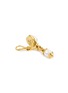 Detail View - Click To Enlarge - GOOSSENS - ‘GRAINE DE GEMMES’ 24K GOLD PLATED PEARL CLIP DROP EARRINGS
