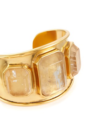 Detail View - Click To Enlarge - GOOSSENS - 24K GOLD PLATED CUFF BRACELET