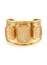 Main View - Click To Enlarge - GOOSSENS - 24K GOLD PLATED CUFF BRACELET