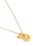 GOOSSENS - ‘CARTHAGE’ 24K GOLD PLATED MEDAL NECKLACE