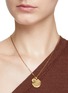 Figure View - Click To Enlarge - GOOSSENS - ‘CARTHAGE’ 24K GOLD PLATED MEDAL NECKLACE