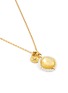 Detail View - Click To Enlarge - GOOSSENS - ‘TALISMAN’ CRYSTAL PEARL CHARM PENDANT NECKLACE