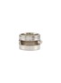 Main View - Click To Enlarge - GOOSSENS - ‘BOUCLE’ SILVER PLATED LARGE RING
