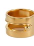 Detail View - Click To Enlarge - GOOSSENS - ‘BOUCLE’ 24K GOLD PLATED LARGE RING