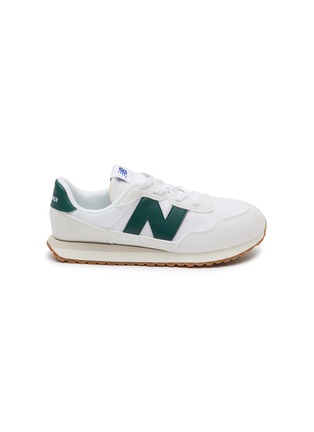 Main View - Click To Enlarge - NEW BALANCE - ‘237’ LOW TOP LACE UP KIDS RUNNER SNEAKERS