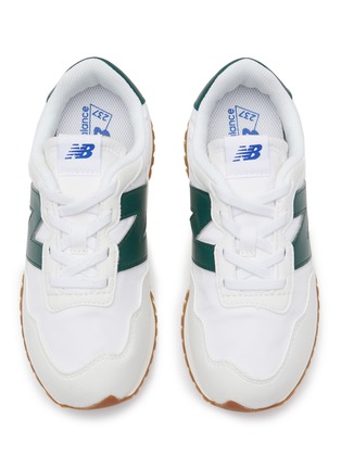 Figure View - Click To Enlarge - NEW BALANCE - ‘237’ LOW TOP LACE UP KIDS RUNNER SNEAKERS