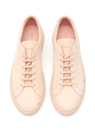 Detail View - Click To Enlarge - COMMON PROJECTS - ‘ACHILLES CONFETTI’ LOW TOP LACE UP SNEAKERS