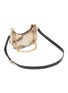 Detail View - Click To Enlarge - MARIA OLIVER - ‘Mini Mia’ Caiman Leather Hobo Bag