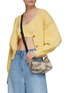 Figure View - Click To Enlarge - MARIA OLIVER - ‘Mini Mia’ Caiman Leather Hobo Bag