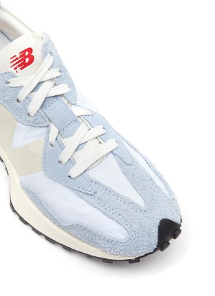 Detail View - Click To Enlarge - NEW BALANCE - ‘327’ LOW TOP LACE UP SUEDE PANEL DETAIL SNEAKERS