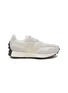 Main View - Click To Enlarge - NEW BALANCE - ‘327’ LOW TOP LACE UP SUEDE PANEL DETAIL SNEAKERS