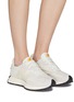 Figure View - Click To Enlarge - NEW BALANCE - ‘327’ LOW TOP LACE UP SUEDE PANEL DETAIL SNEAKERS