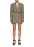 Main View - Click To Enlarge - HAVRE STUDIO - WRAP SKIRT AND CROPPED JACKET SET