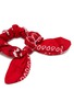 Detail View - Click To Enlarge - ARIZONA LOVE - ‘CHOUCHOU BANDANA’ BANDANA PRINT BOW SCRUNCHIE