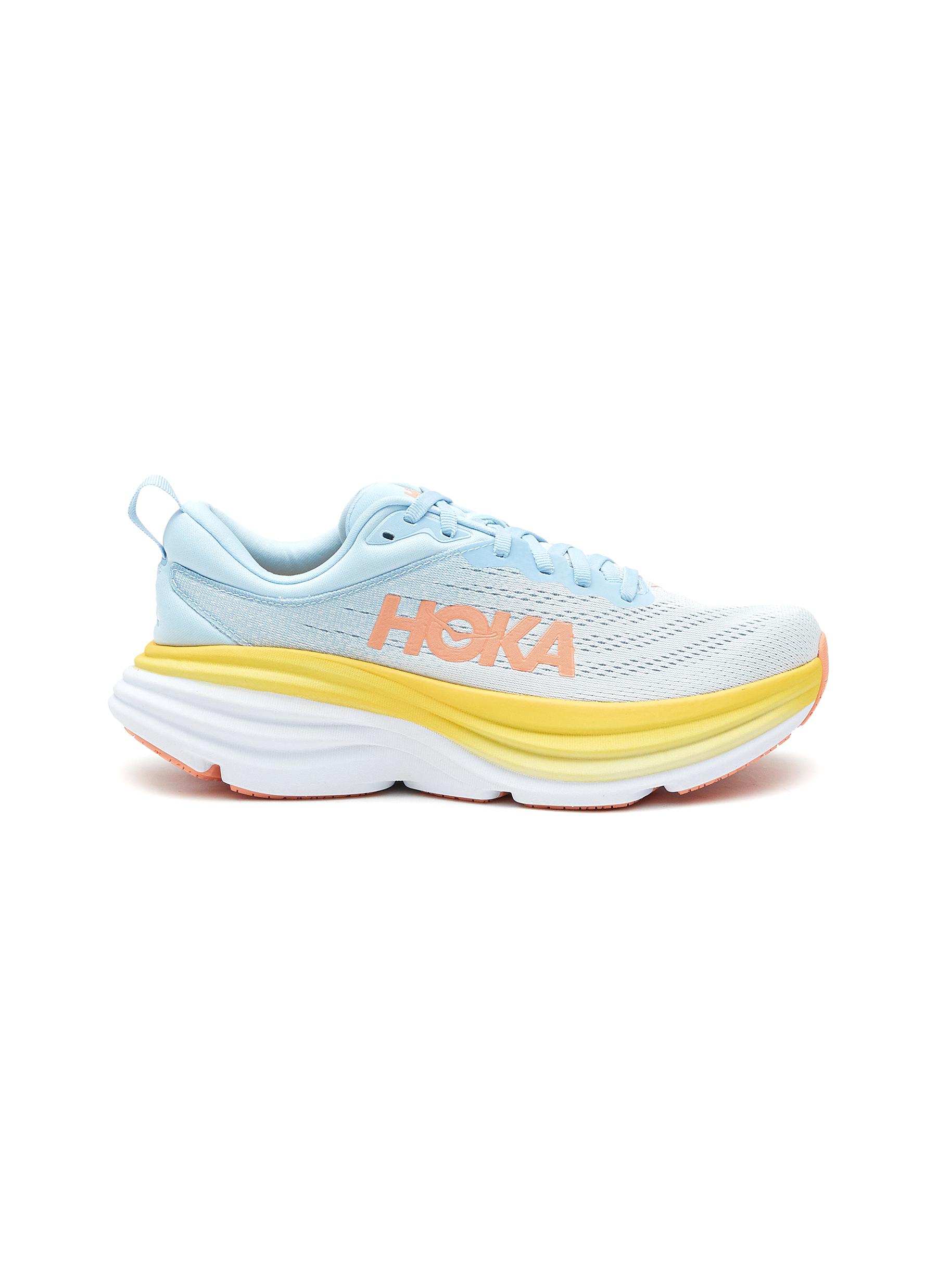 Hoka Bondi 8 Running Shoe In Blue