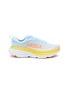 Main View - Click To Enlarge - HOKA - ‘BONDI 8’ LOW TOP LACE UP SNEAKERS