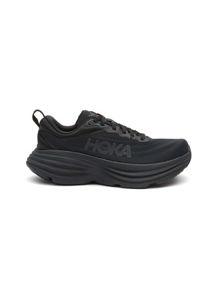Main View - Click To Enlarge - HOKA - ‘BONDI 8’ LOW TOP LACE UP SNEAKERS