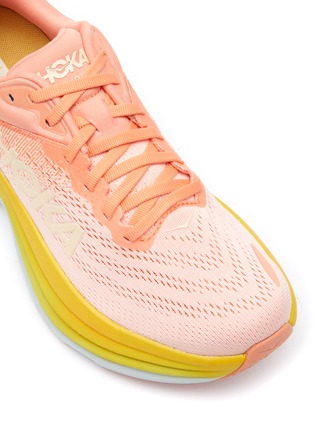 Detail View - Click To Enlarge - HOKA - ‘BONDI 8’ LOW TOP LACE UP SNEAKERS