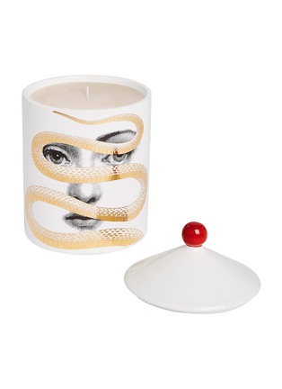 Detail View - Click To Enlarge - FORNASETTI - SE POI FRAGRANCE FRUTTO PROIBITO SMALL SCENTED CANDLE
