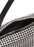 Detail View - Click To Enlarge - ALEXANDER WANG - ‘HEIRESS’ RHINESTONE EMBELLISHED MEDIUM POUCH