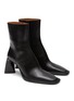 ALEXANDER WANG - ‘Booker’ Square Toe Leather Ankle Boots