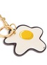 Detail View - Click To Enlarge - ANYA HINDMARCH - 'Egg' embossed leather keyring