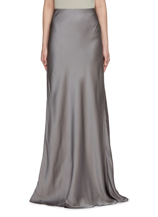 Main View - Click To Enlarge - BRUNELLO CUCINELLI - DOUBLE SILK SATIN MAXI SKIRT