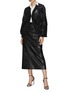 Figure View - Click To Enlarge - BRUNELLO CUCINELLI - Sequined Openwork Knit Cardigan
