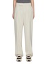 Main View - Click To Enlarge - BRUNELLO CUCINELLI - STRAIGHT LEG FLUID WOOL GABARDINE SUITING PANTS