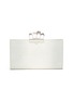 Main View - Click To Enlarge - ALEXANDER MCQUEEN - FOUR RING HIMALAYAN CROC EMBOSSED LEATHER FLAT POUCH