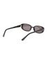 Figure View - Click To Enlarge - VELVET CANYON - ‘VELVETINES’ RENEWABLE ACETATE OVAL FRAME SUNGLASSES