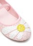Detail View - Click To Enlarge - WINK - ‘SYRUP’ GLITTER FLOWER BALLERINA SHOES