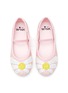 Figure View - Click To Enlarge - WINK - ‘SYRUP’ GLITTER FLOWER BALLERINA SHOES