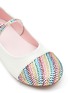Detail View - Click To Enlarge - WINK - Confetti Kids Crystal Embellished Ballerina Flats