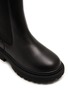 Detail View - Click To Enlarge - WINK - Pancake Kids Leather Combat Boots