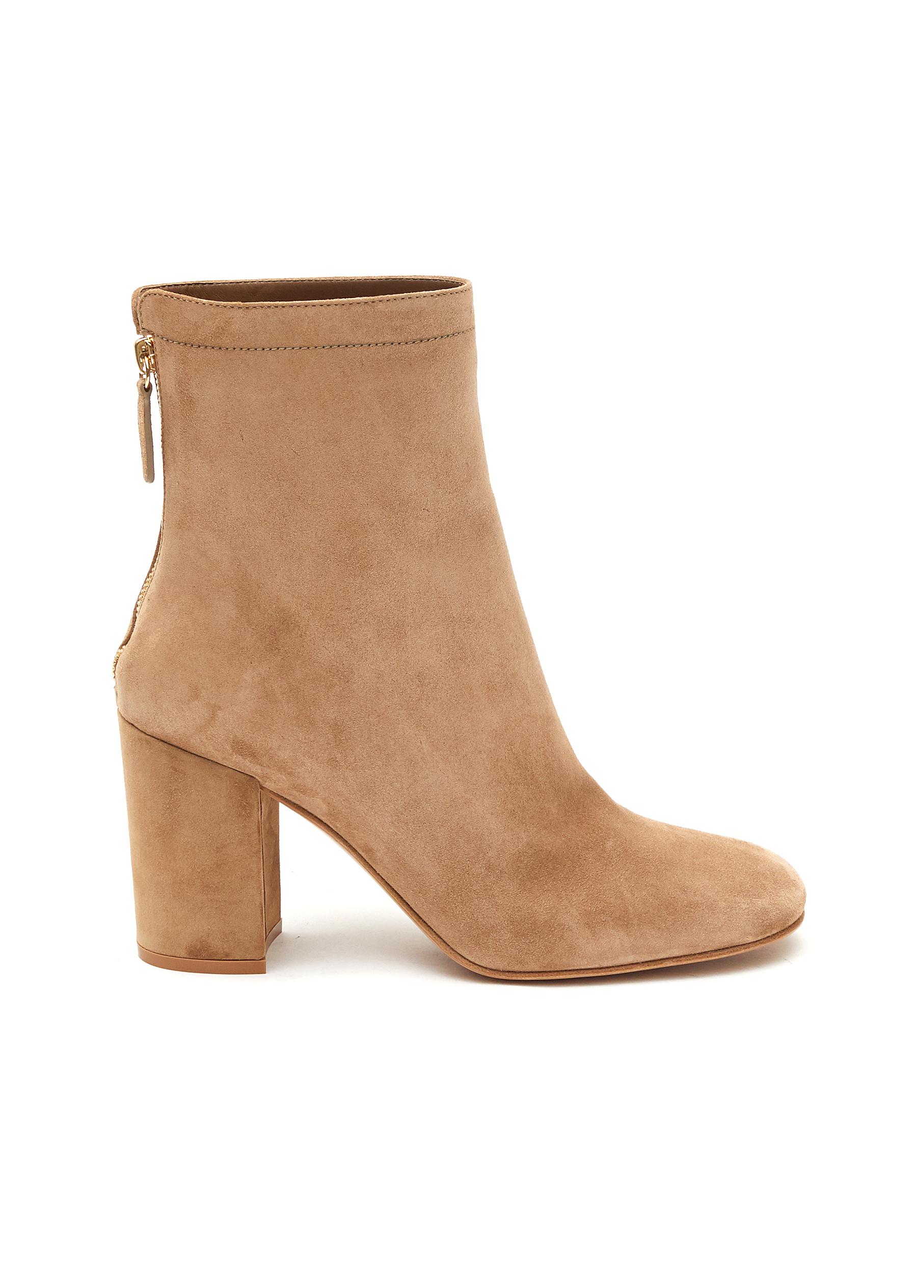 GIANVITO ROSSI | SUEDE ANKLE BOOTS 
