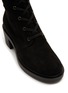 Detail View - Click To Enlarge - GIANVITO ROSSI - ‘Foster’ Suede Lace Up Tall Boots