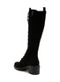  - GIANVITO ROSSI - ‘Foster’ Suede Lace Up Tall Boots