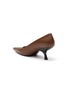  - THE ROW - SQUARE TOE SMOOTH CALFSKIN LEATHER PUMPS